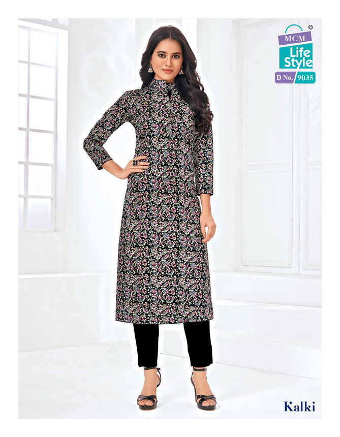 Kalki Vol 4 By Mcm Casual Wear Cotton Printed Kurtis Wholesale Shop In Surat